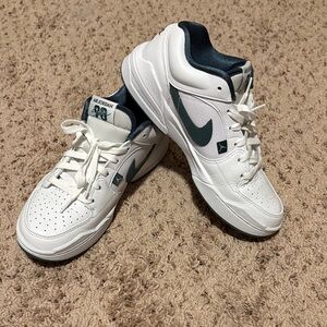 Nike Green and White Air Jordan Stadium 90 Shoes